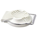 UPPFYLLD egg slicer, off-white, 13x10 cm