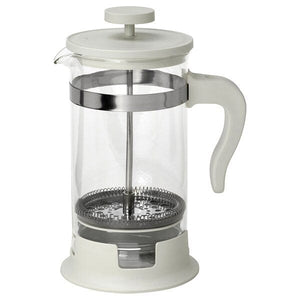 Ikea UPPHETTA - Coffee/tea maker, glass/stainless steel off-white, 1 l