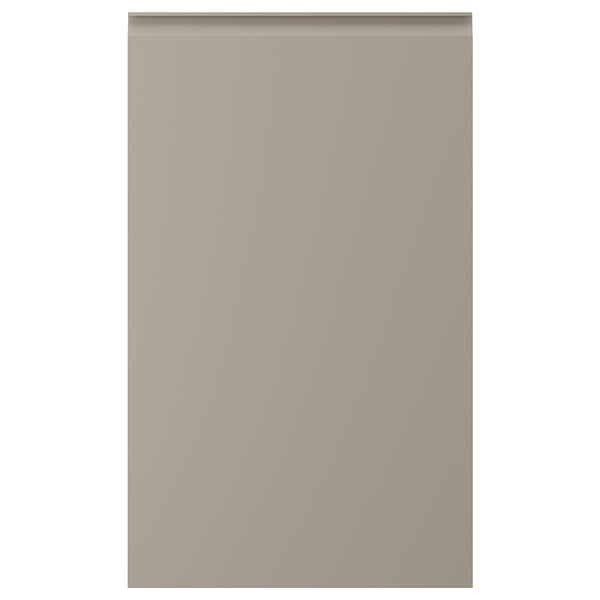 UPPLÖV door, matt dark beige, 60x100 cm