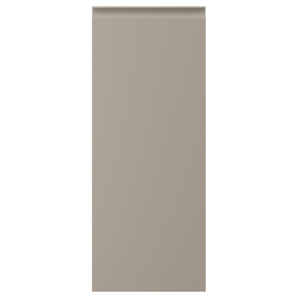 UPPLÖV door, matt dark beige, 40x100 cm