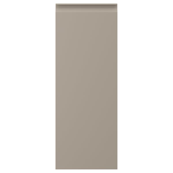 UPPLÖV door, matt dark beige, 30x80 cm