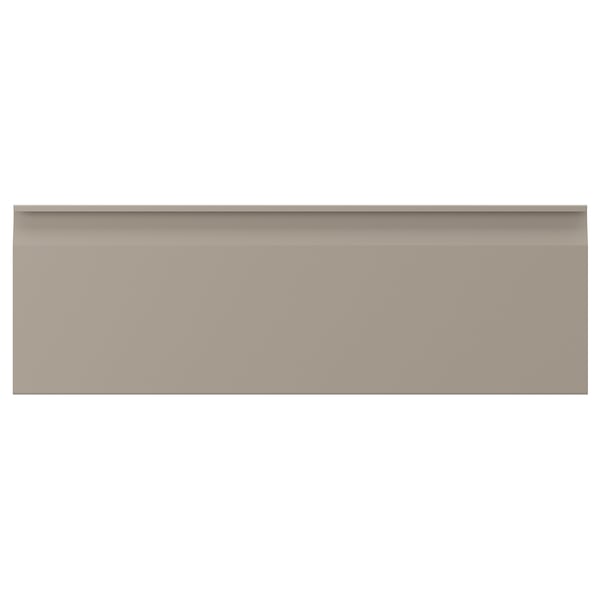 UPPLÖV - UPPLÖV Drawer front, matt dark beige, 60x20 cm
