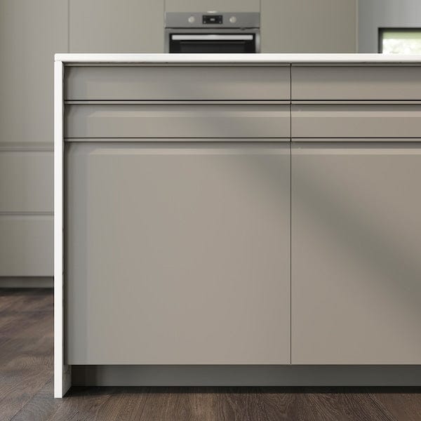 Ikea UPPLÖV - Drawer front, matt dark beige, 80x20 cm