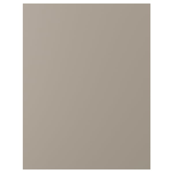 UPPLÖV cover panel, matt dark beige, 62x80 cm