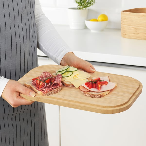 UPPSKATTNING - UPPSKATTNING Bread bin, bamboo veneer