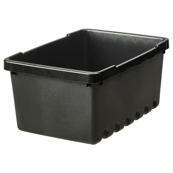 UPPSNOFSAD storage box, black