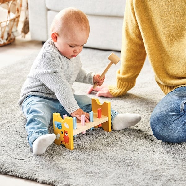 Ikea UPPSTÅ - Toy hammering block, multicolour