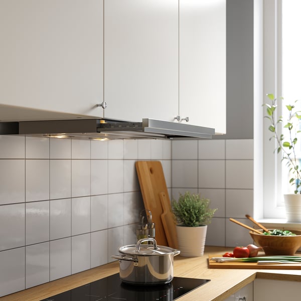 UTDRAG built-in extractor hood, stainless steel, 60 cm