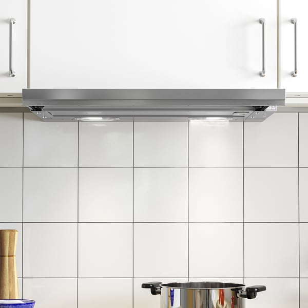 UTDRAG built-in extractor hood, stainless steel, 60 cm