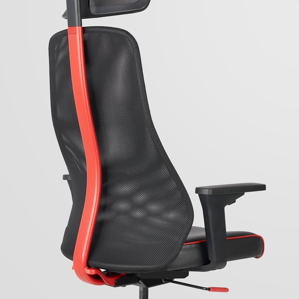 UTESPELARE / MATCHSPEL gaming desk, chair and drawer unit, black, 54 cm
