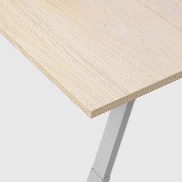 Ikea UTESPELARE - Gaming desk, ash effect/grey, 160x80 cm