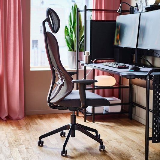 UTKLASSNING gaming chair, Gräsnäs anthracite/black, 68 cm