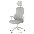 UTKLASSNING gaming chair, Gräsnäs grey/white, 68 cm