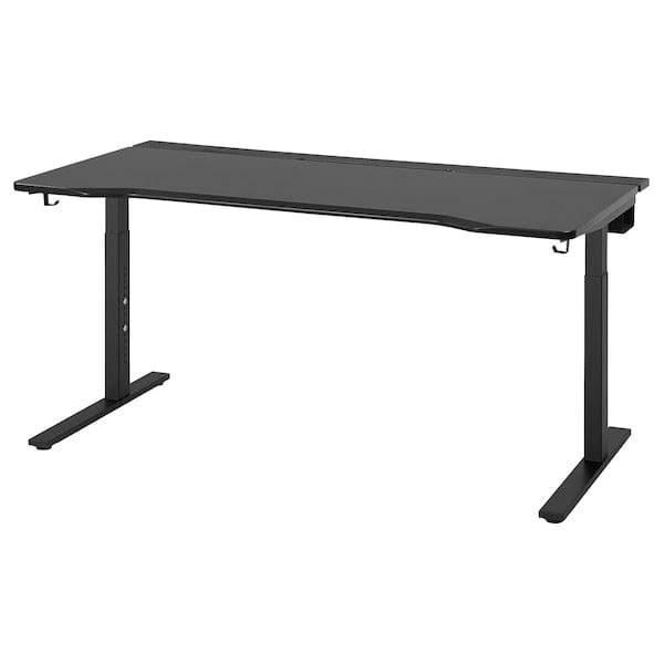 Ikea UTMANING - Gaming desk, black, 160x80 cm