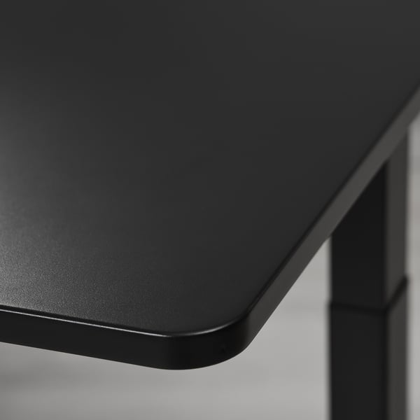 UTMANING gaming desk, black, 120x80 cm