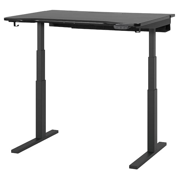 Ikea UTMANING - Adjustable height gaming desk, electric/black,120x80 cm