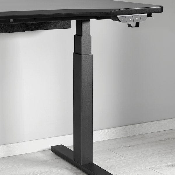 Ikea UTMANING - Adjustable height gaming desk, electric/black,120x80 cm