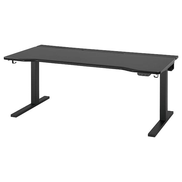 Ikea UTMANING - Adjustable height gaming desk, electric/black,160x80 cm