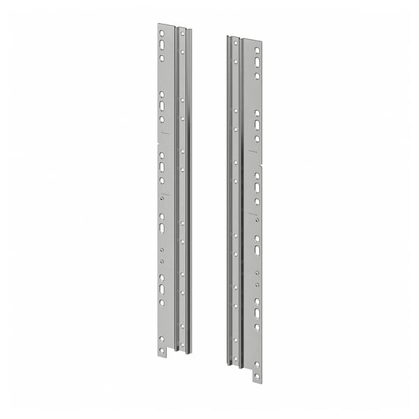 UTRUSTA connecting rail for fronts, black-grey, 54.5x6.2 cm