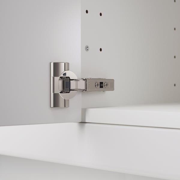UTRUSTA hinge w b-in damper for kitchen, 110 °, 2 pack