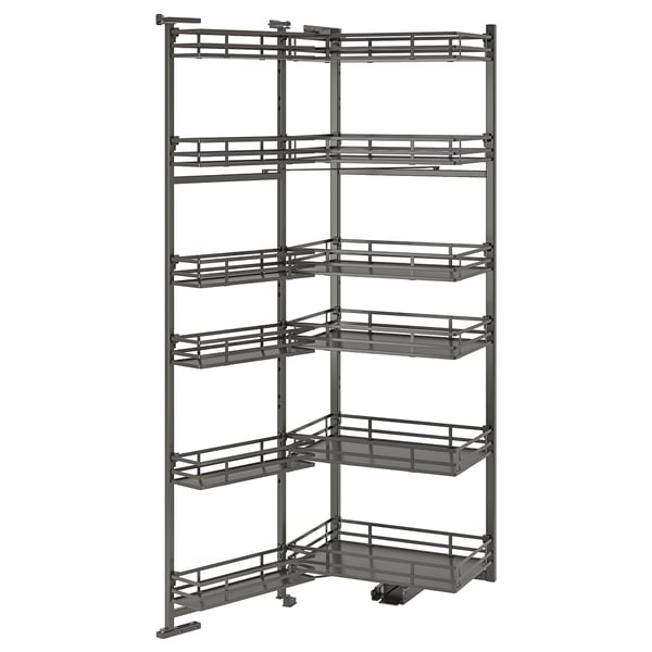UTRUSTA pull-out larder, 55.4x168.0x56.3 cm