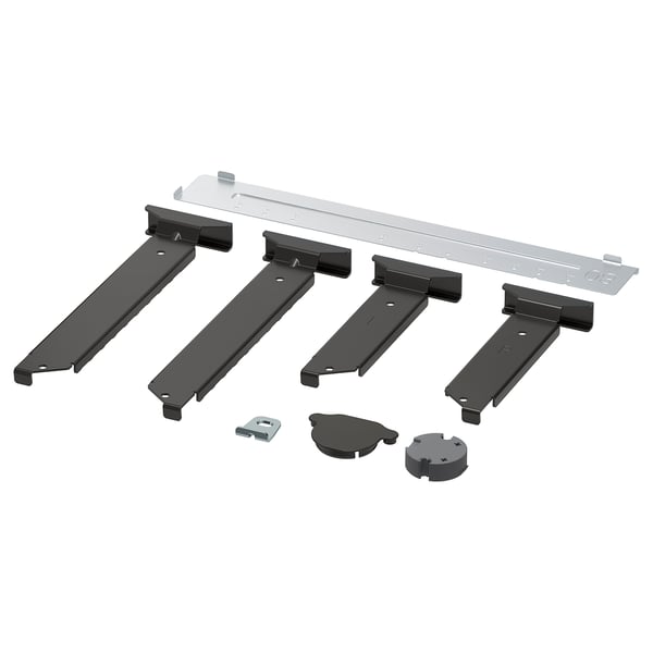 UTRUSTA - UTRUSTA Assembly kit for pull-out function, black-grey