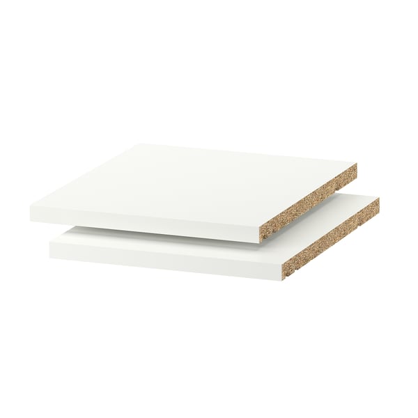 UTRUSTA shelf, white, 30 cm, 2 pack