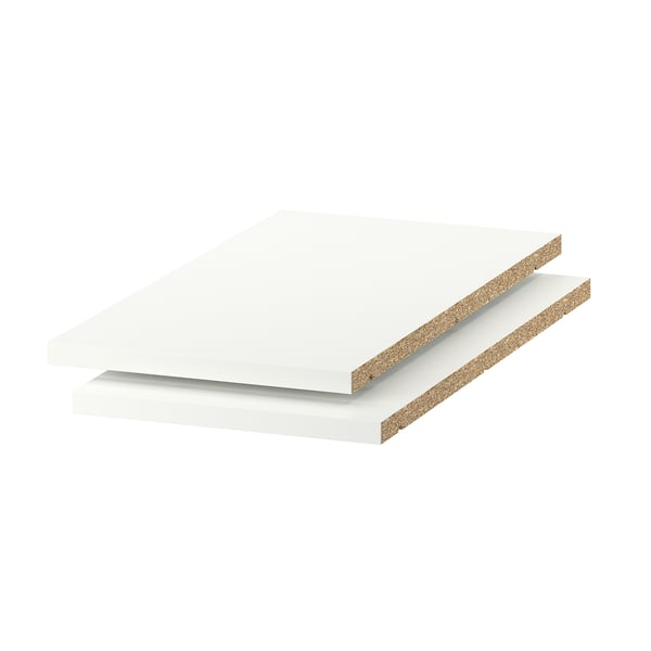 UTRUSTA shelf, white, 30x60 cm, 2 pack