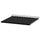 UTRUSTA - UTRUSTA Fixed ventilated shelf, black-grey, 60x60 cm