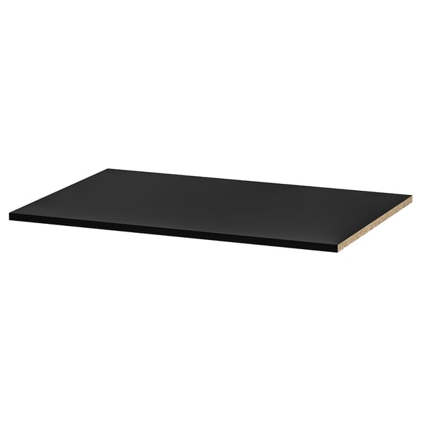 UTRUSTA shelf for corner base cabinet, black-grey, 88 cm