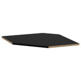 UTRUSTA shelf for corner wall cabinet, black-grey, 68 cm