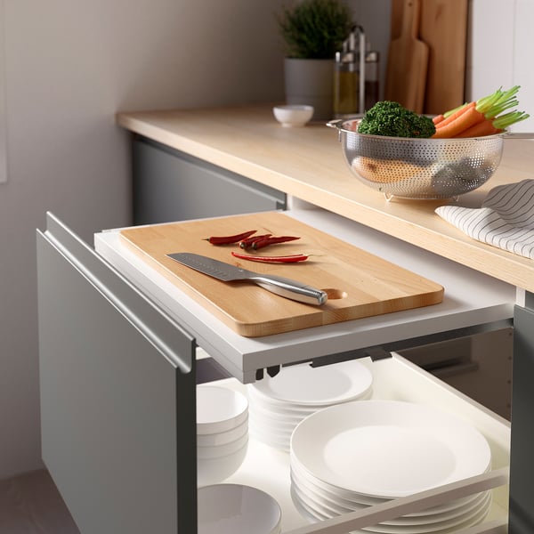 UTRUSTA pull-out work surface, 56.4 cm