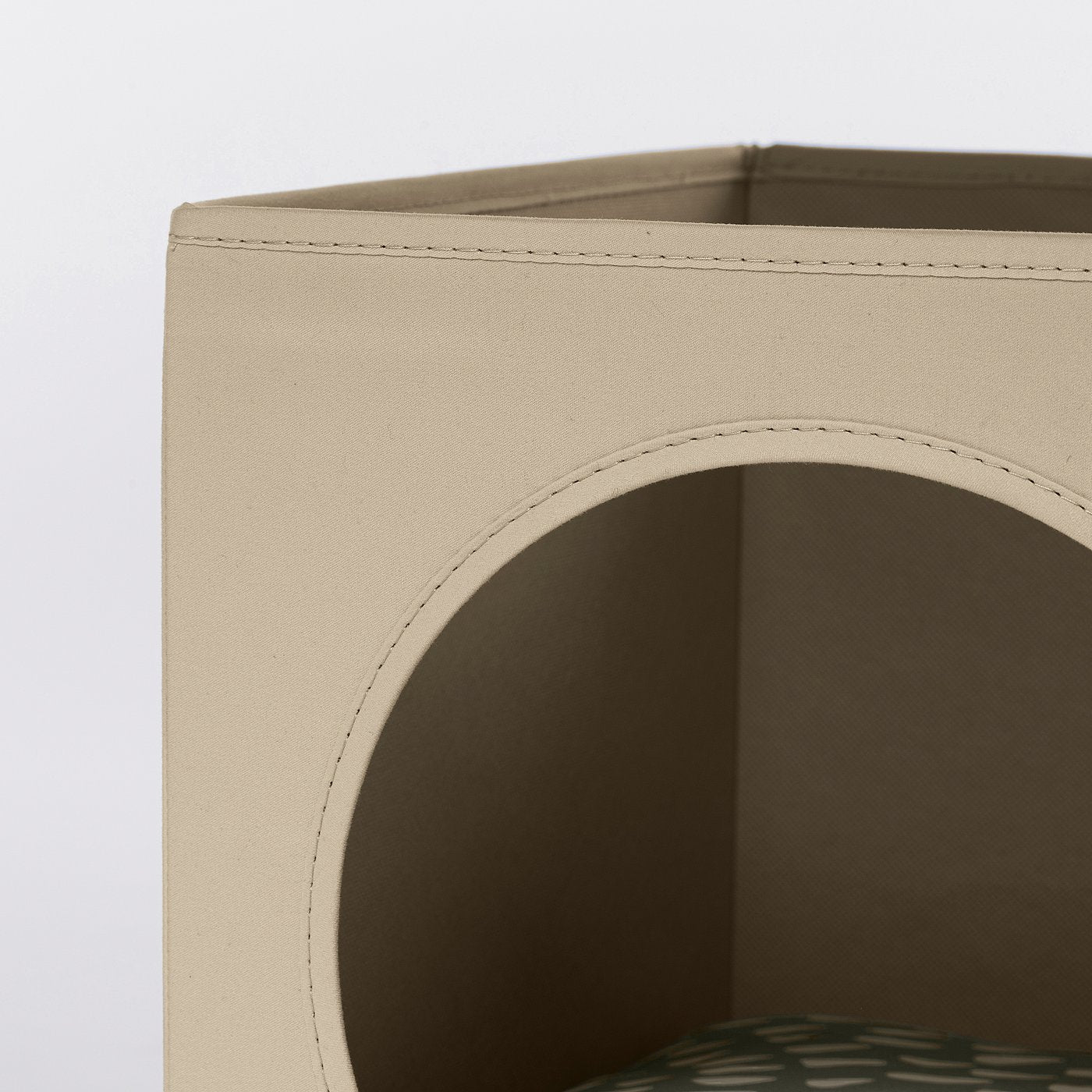 UTSÅDD cat house, beige, 33x38x33 cm