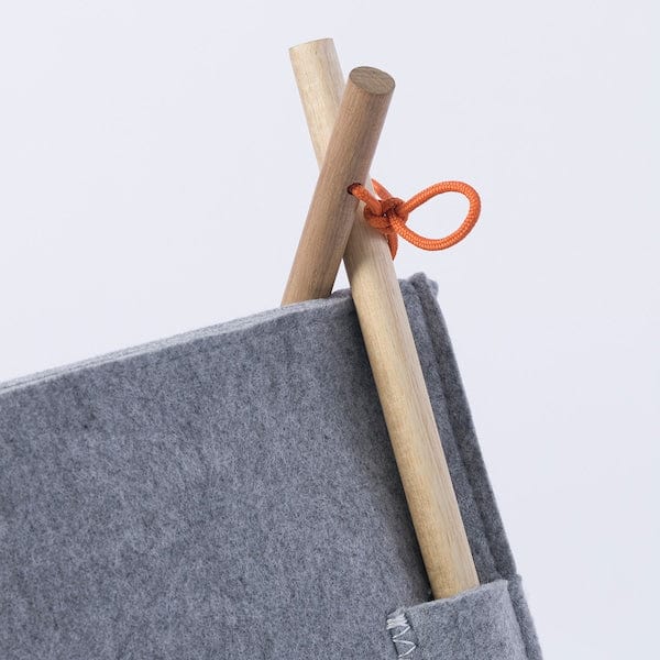 Ikea UTSÅDD - Cat house, grey/felt