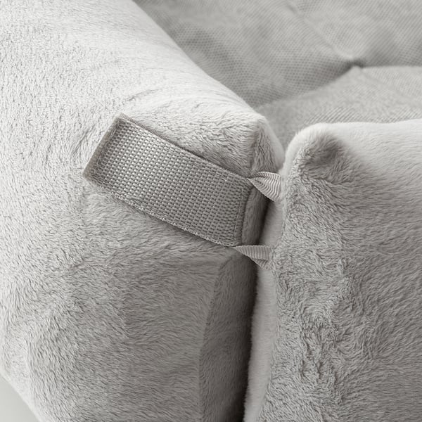 UTSÅDD dog bed, light grey, L