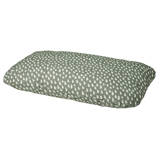UTSÅDD pet cushion, grey-green/off-white, 64x102 cm