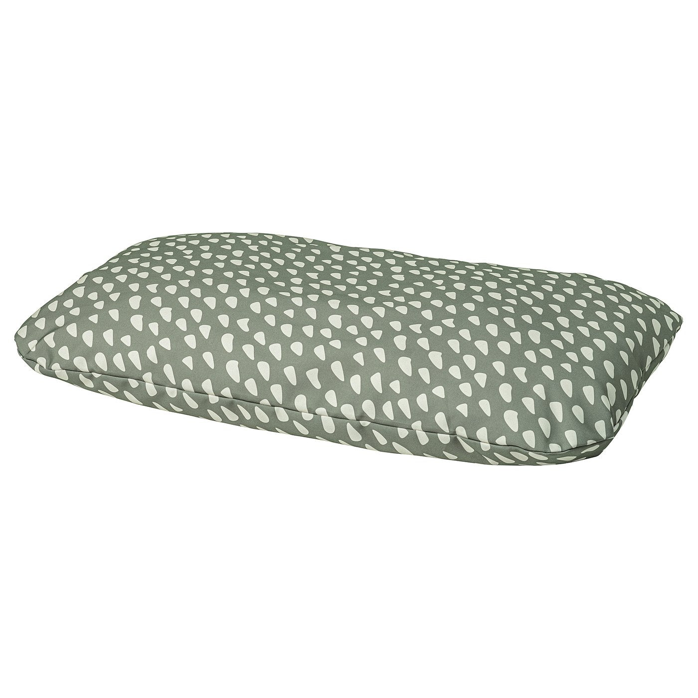 UTSÅDD pet cushion, grey-green/off-white, 48x75 cm