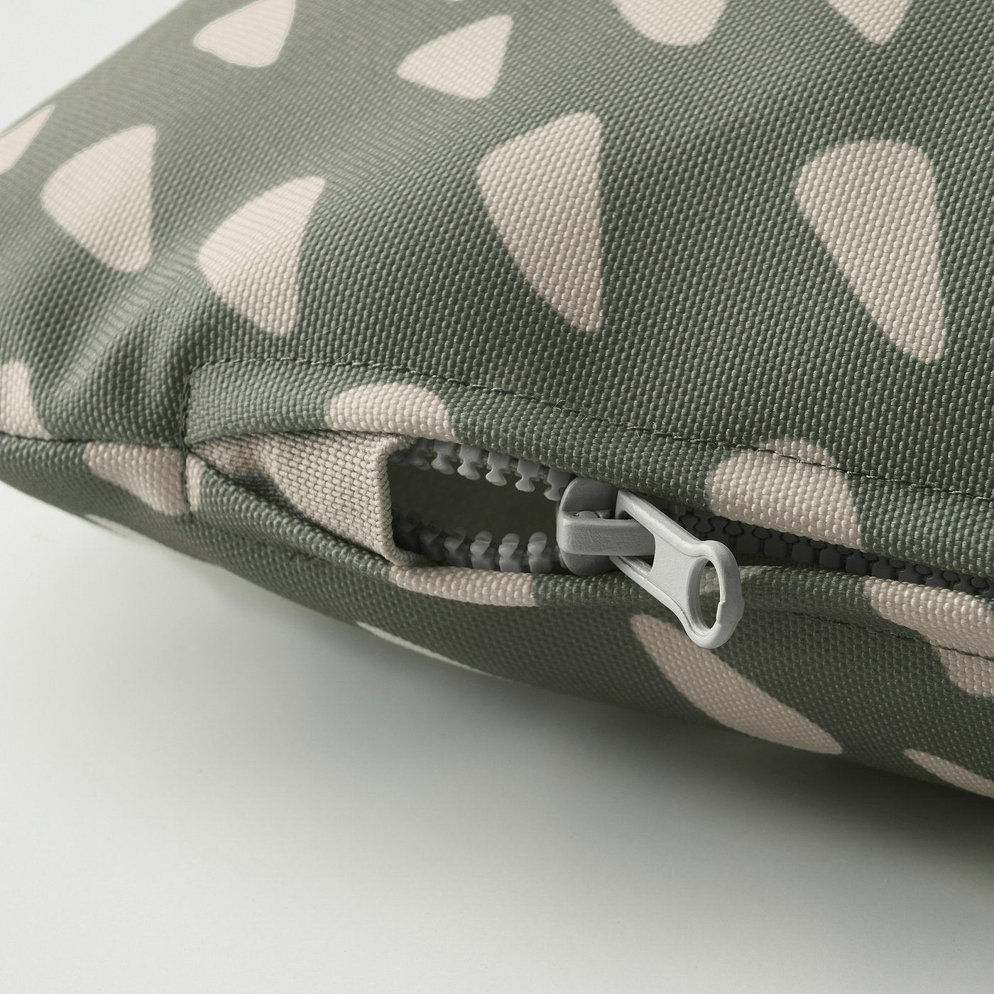 UTSÅDD pet cushion, grey-green/off-white, 48x75 cm