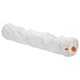 UTSÅDD play tunnel for cat, white/orange, 25 cm