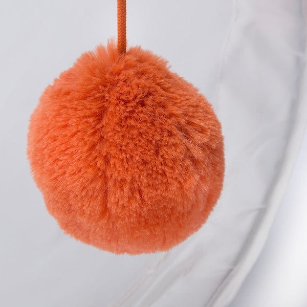 Ikea UTSÅDD - Play tunnel for cat, white/orange