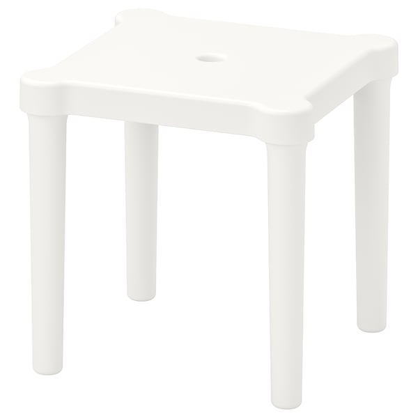 UTTER children's stool, in/outdoor/white, 28 cm
