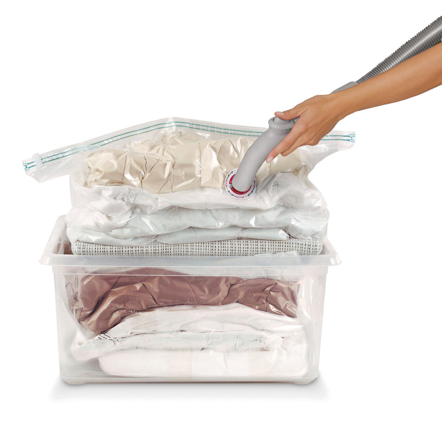 Transparent vacuum box with a 45-litre vacuum bag, 59 x 39 x 27.5 cm