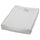 VÄDRA babycare mat with cover, white/terry, 48x74 cm