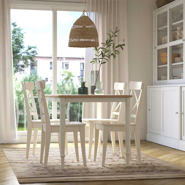 VÄGNÄT - VÄGNÄT Rug, flatwoven, off-white grey/handmade, 170x240 cm