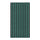 VÄGSKYLT - VÄGSKYLT Rug, flatwoven, blue-green/black, 80x150 cm