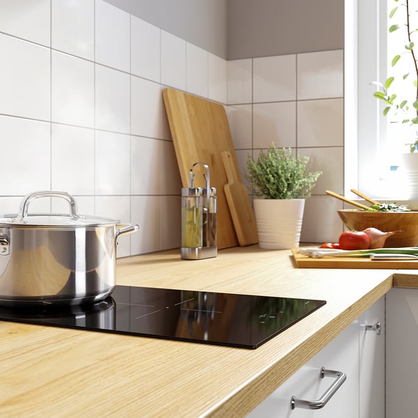 VÄLBILDAD - VÄLBILDAD Induction hob, IKEA 300 black, 29 cm