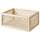 VÄLTNING - VÄLTNING Box, natural, 25x35x15 cm