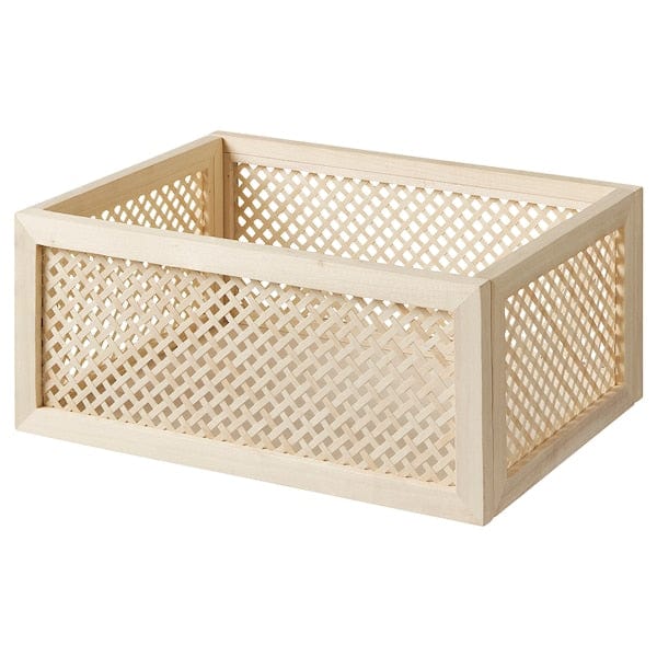 VÄLTNING - Box, natural, 25x35x15 cm