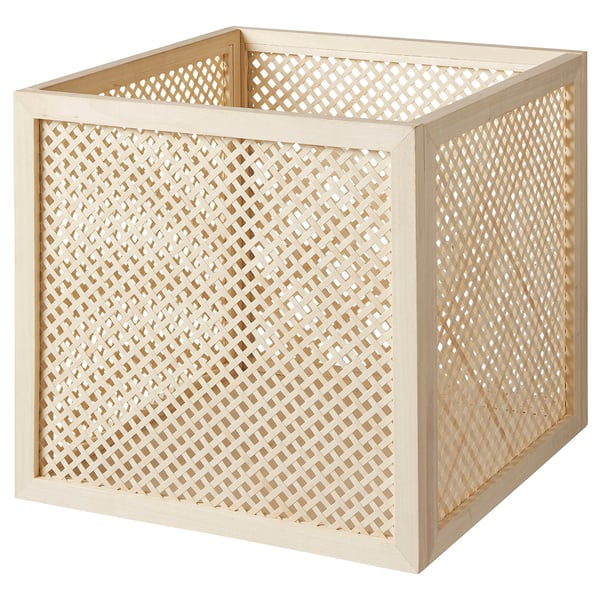 VÄLTNING box, natural, 33x33x31 cm