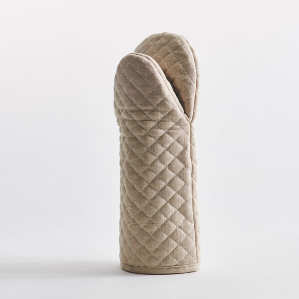 VÄLVÅRDAD oven mitt, beige
